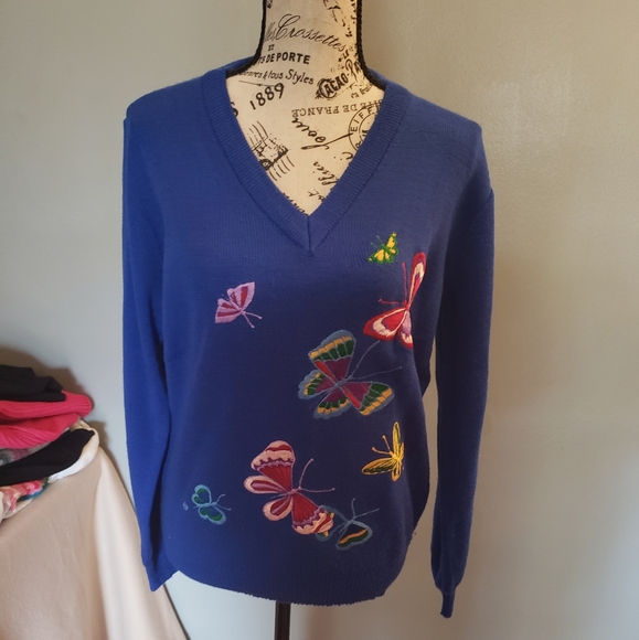 Vintage CYN LES Sweater - Picture 1 of 5